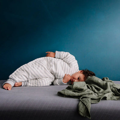 Woolbabe Duvet Sleeping Suit with Sleeves