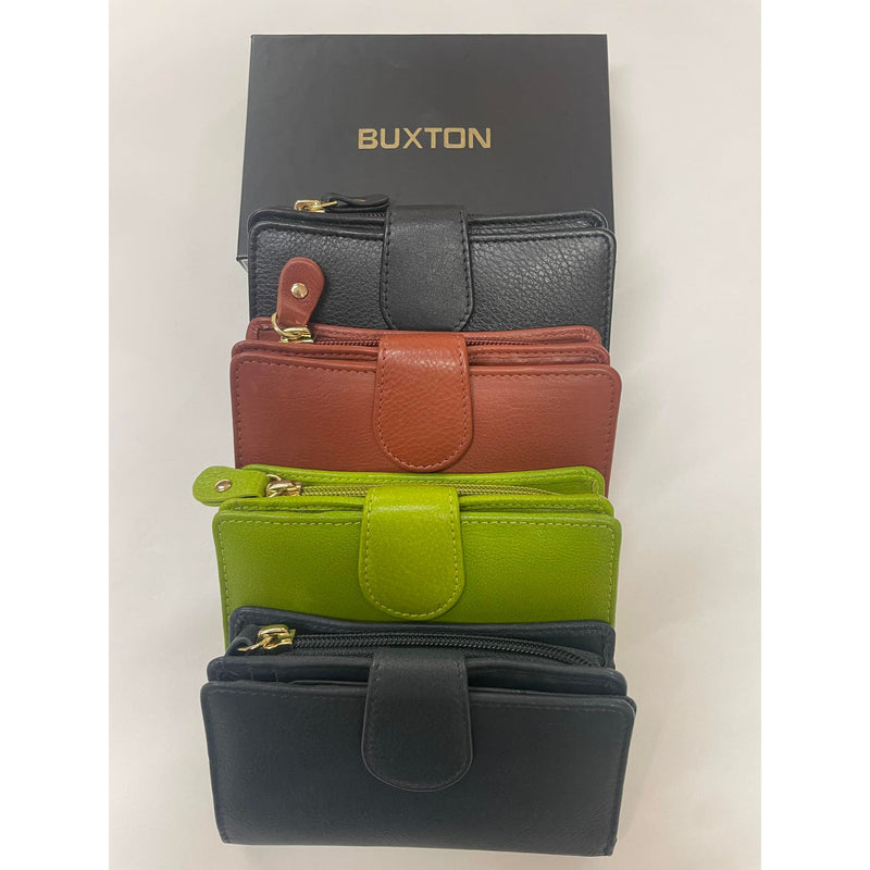 Buxton Scallop Womens Wallet
