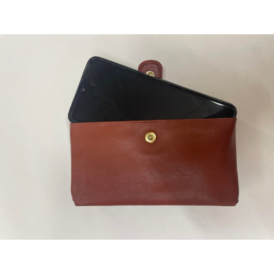 Buxton Womens Leather Cell Phone Wallet