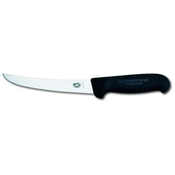 Boning Knife 15cm Curved Blade Black Handle Victorinox