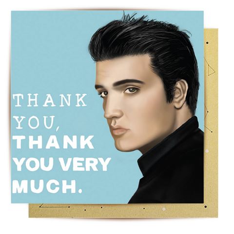 La La Land - Thank You Elvis - Thank You Card