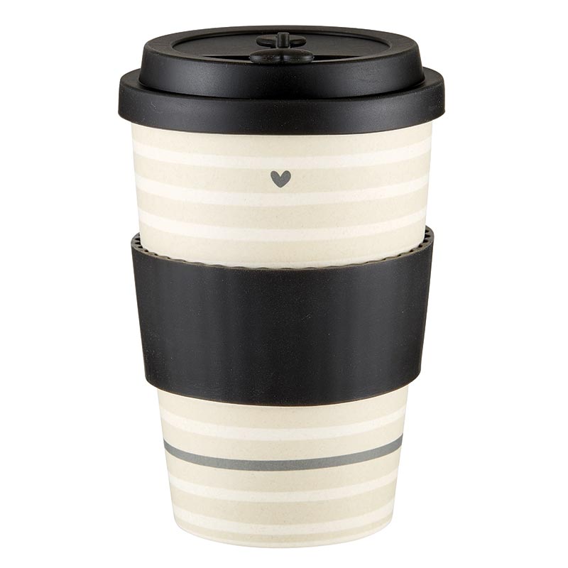 Bamboo Travel Cup - Striped