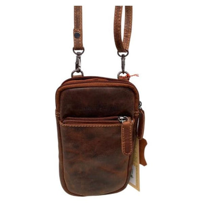 Greenwood Leather Phone Bag with Belt Loop