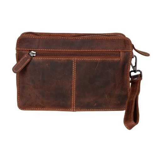 Greenwood Leather Shepperton Wrist Bag