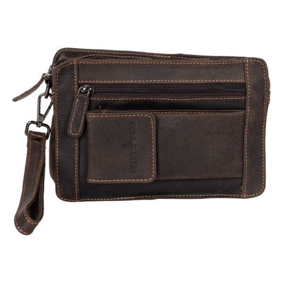 Greenwood Leather Shepperton Wrist Bag