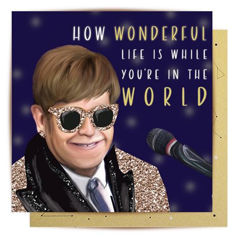 La La Land - Wonderful Elton - Card