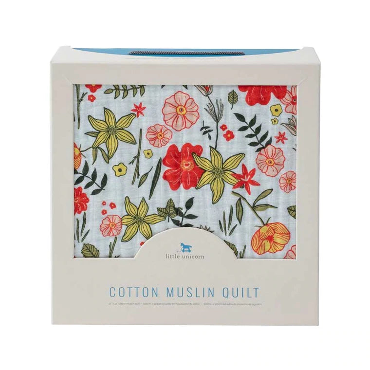 Little Unicorn Cottton Muslin Quilt - Primrose Patch
