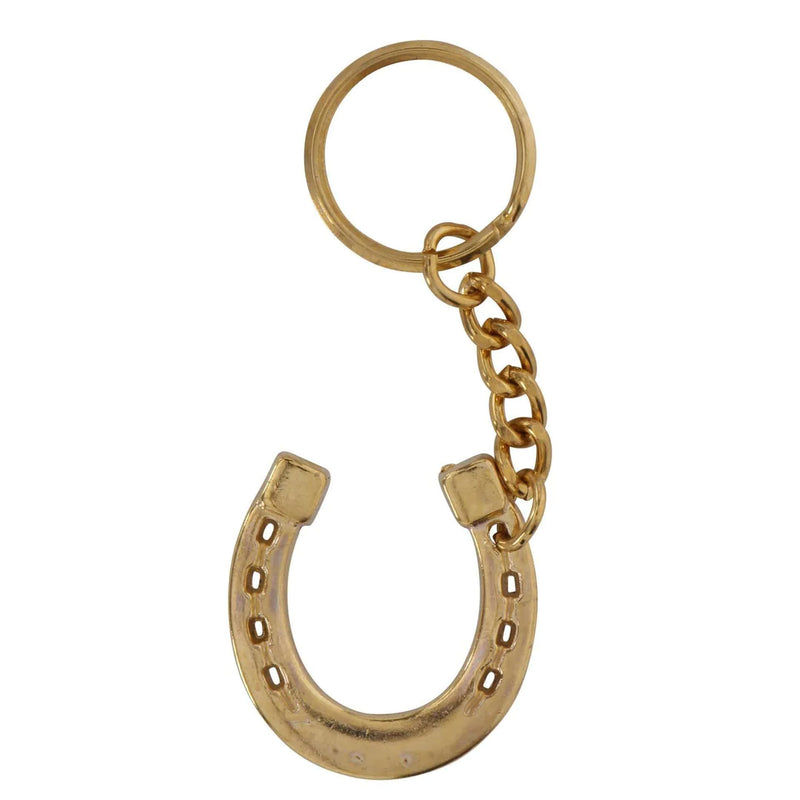 Brass Horse Shoe Key Ring