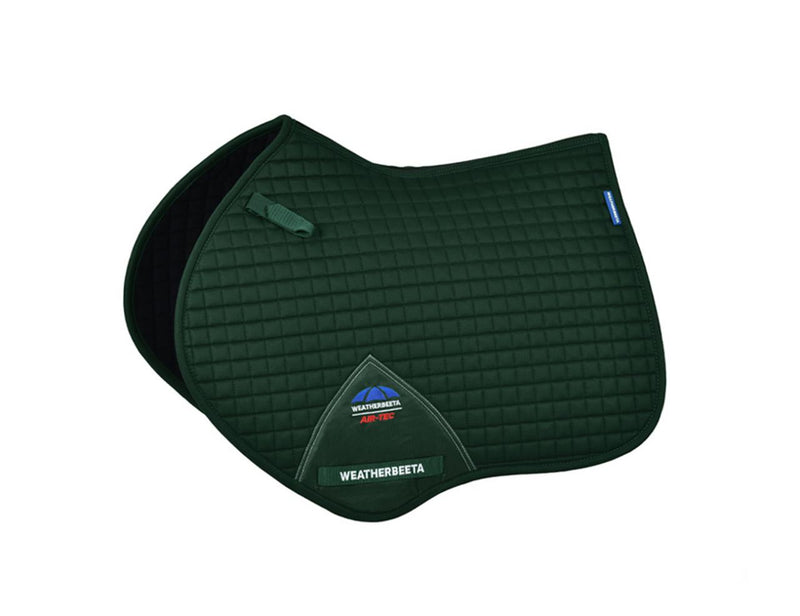 Weatherbeeta Prime Air-Tec Jump Shaped Saddle Pad - Green