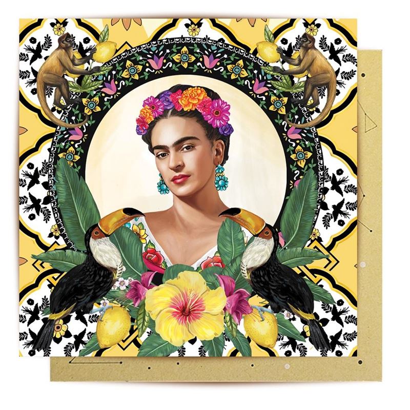 La La Land - Mexican Folklore Tucans - Card