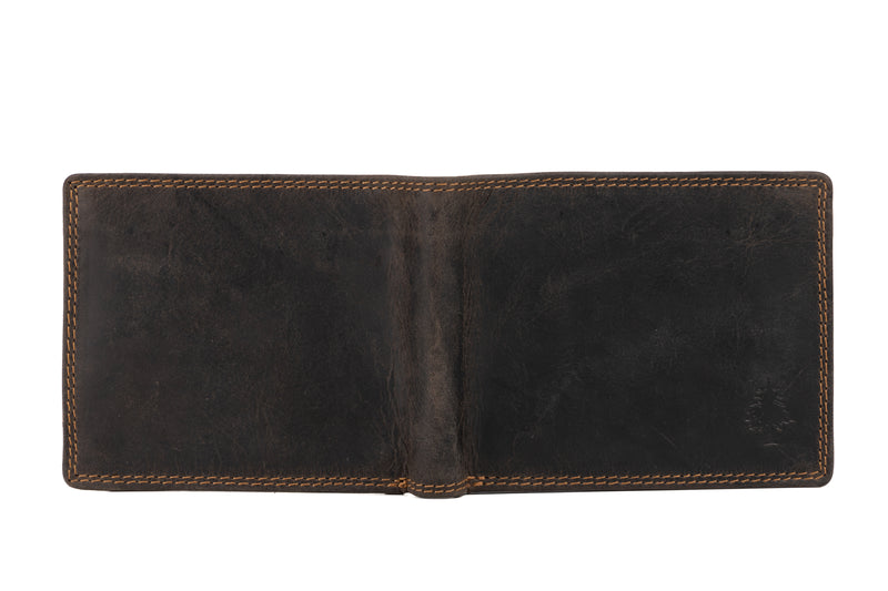 Greenwood Lithgow Leather Wallet - Brown