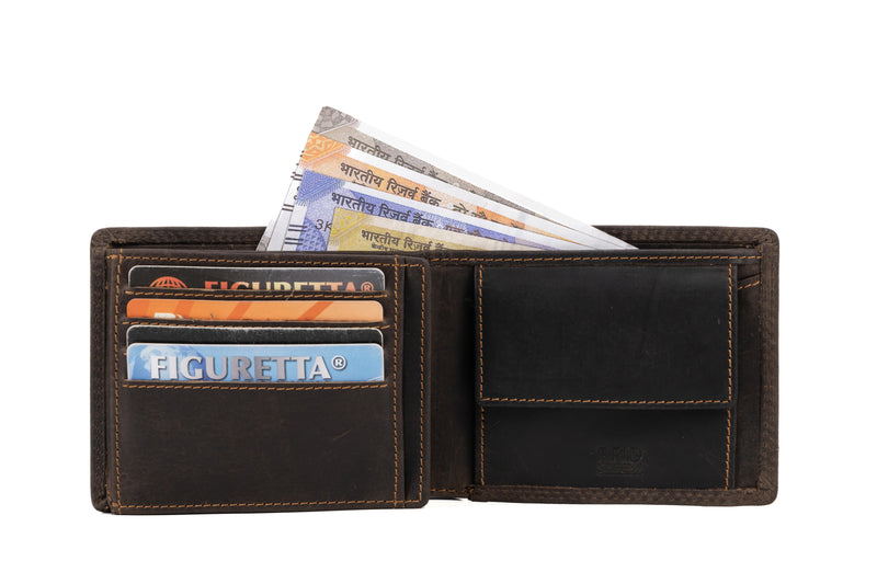 Greenwood Lithgow Leather Wallet - Brown