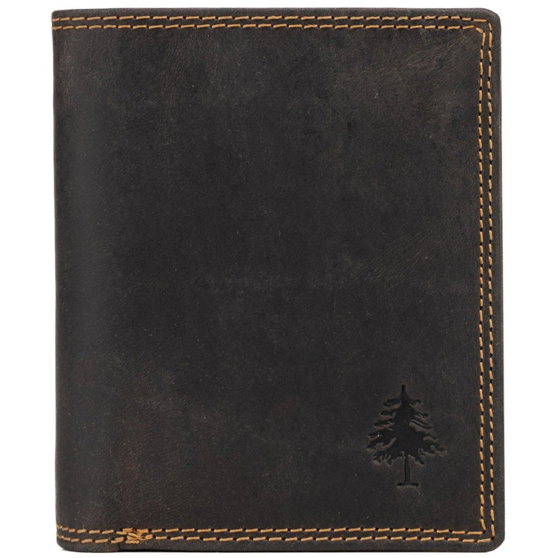 Greenwood Leather RFID Wallet - Brown