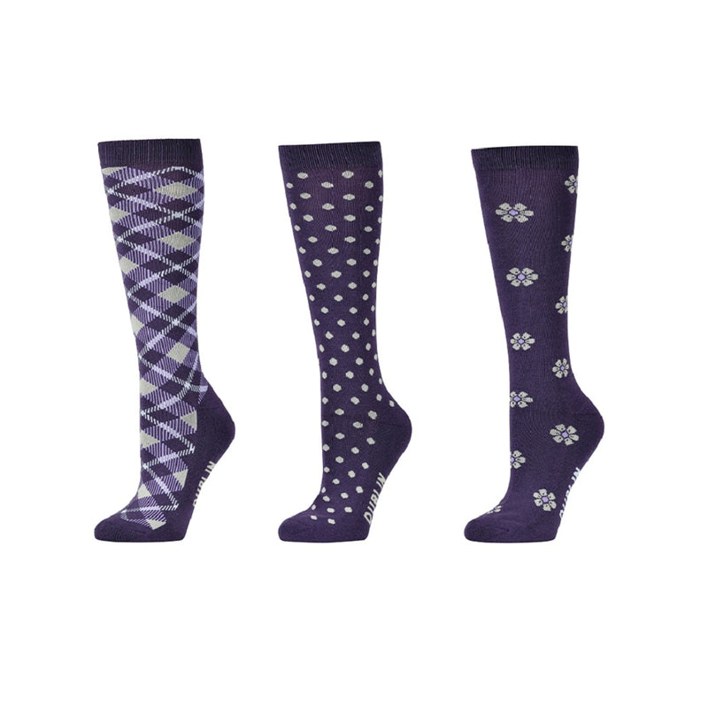 Dublin 3 Pack Socks - Adults