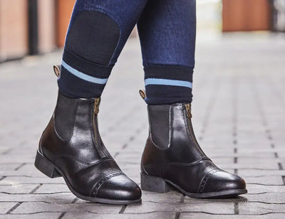 Dublin Foundation Zip Paddock Boots II - Childs Brown