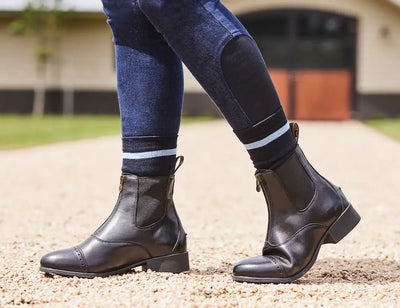 Dublin Foundation Zip Paddock Boots II - Childs Brown