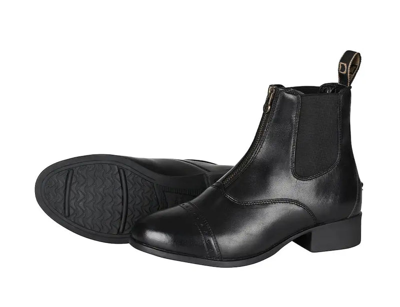 Dublin Foundation Zip Paddock Boots II - Childs Black