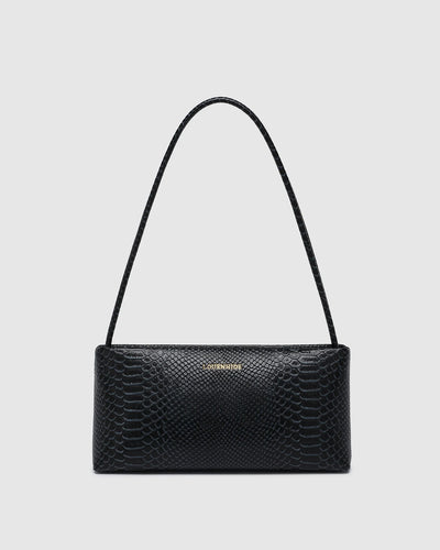 Louenhide Lara Handbag - Croc Black