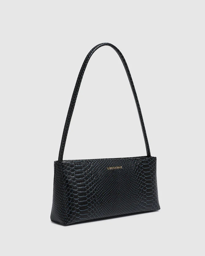 Louenhide Lara Handbag - Croc Black