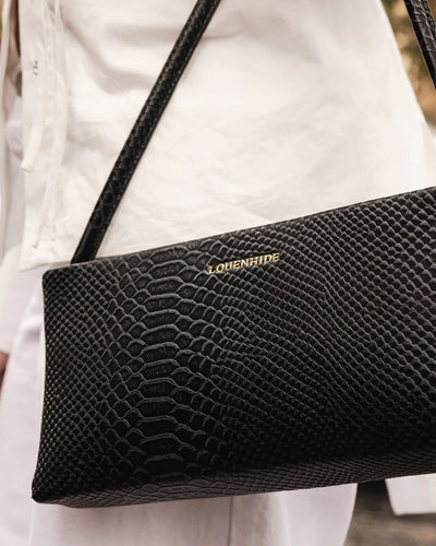 Louenhide Lara Handbag - Croc Black