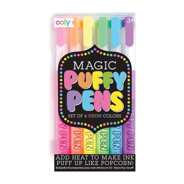 Magic Puffy Pens Pkt