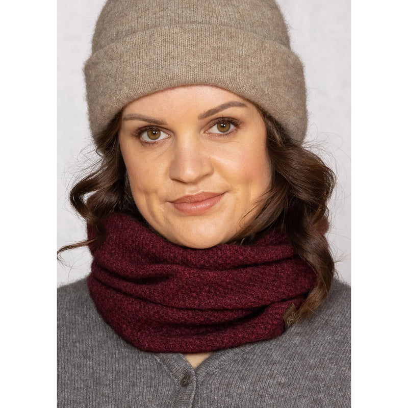 Noble Wilde Possum Merino Moss Stitch Neck Warmer