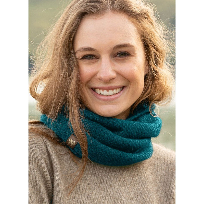 Noble Wilde Possum Merino Moss Stitch Neck Warmer