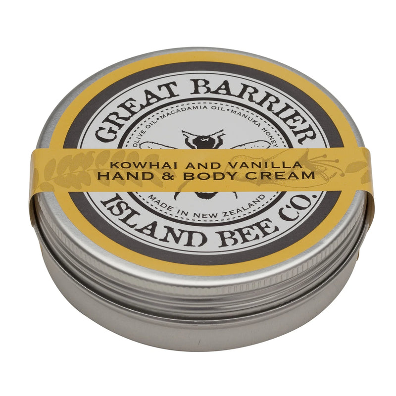 GBI Kowhai and Vanilla Hand and Body Cream 100gm Pot