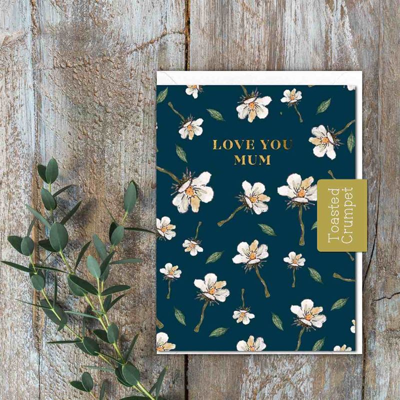 Toasted Crumpet - Love You Mum - Mothers Day Mini Card
