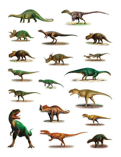 Pomegranate - Dinosaurs - Sticker Book