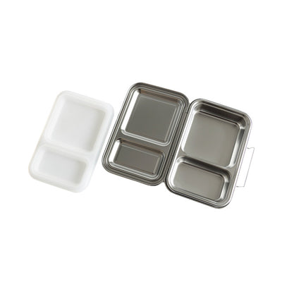 Nestling Stainless Steel Duo Lunchbox