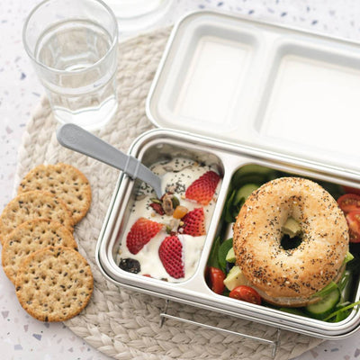 Nestling Stainless Steel Duo Lunchbox