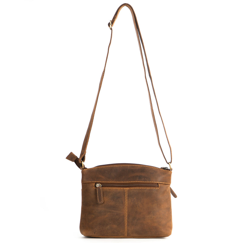 Greenwood Leather Shoulder Bag - Sandal