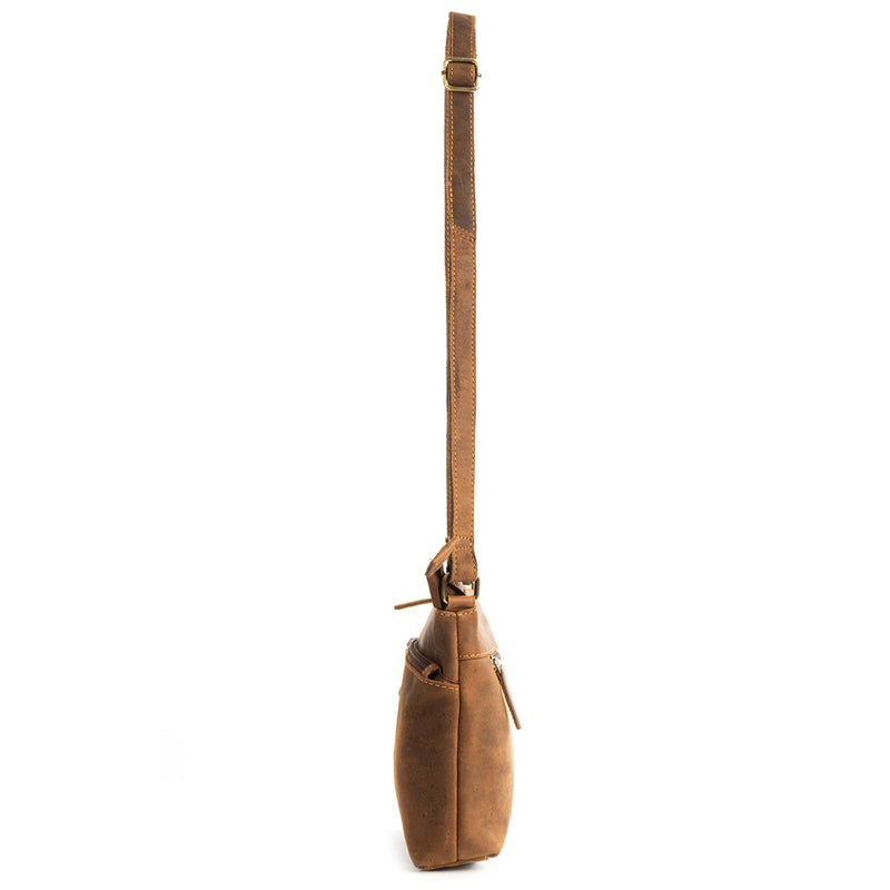 Greenwood Leather Shoulder Bag - Sandal