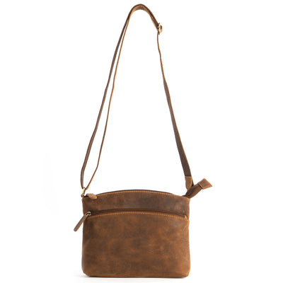 Greenwood Leather Shoulder Bag - Sandal
