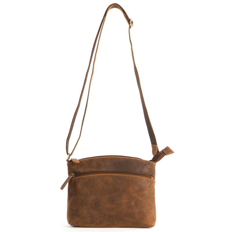 Greenwood Leather Shoulder Bag - Sandal