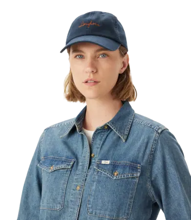 RMW Longhorn Chainstitch Twill Cap - Navy