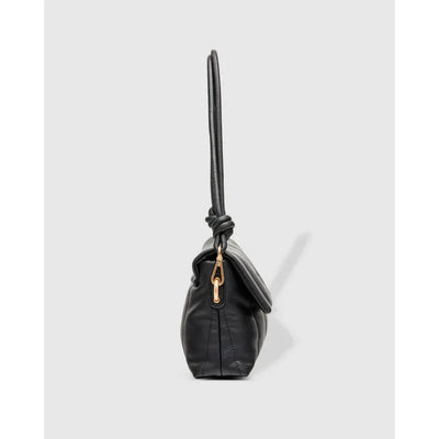 Louenhide Utah Puffer Shoulder Bag - Black