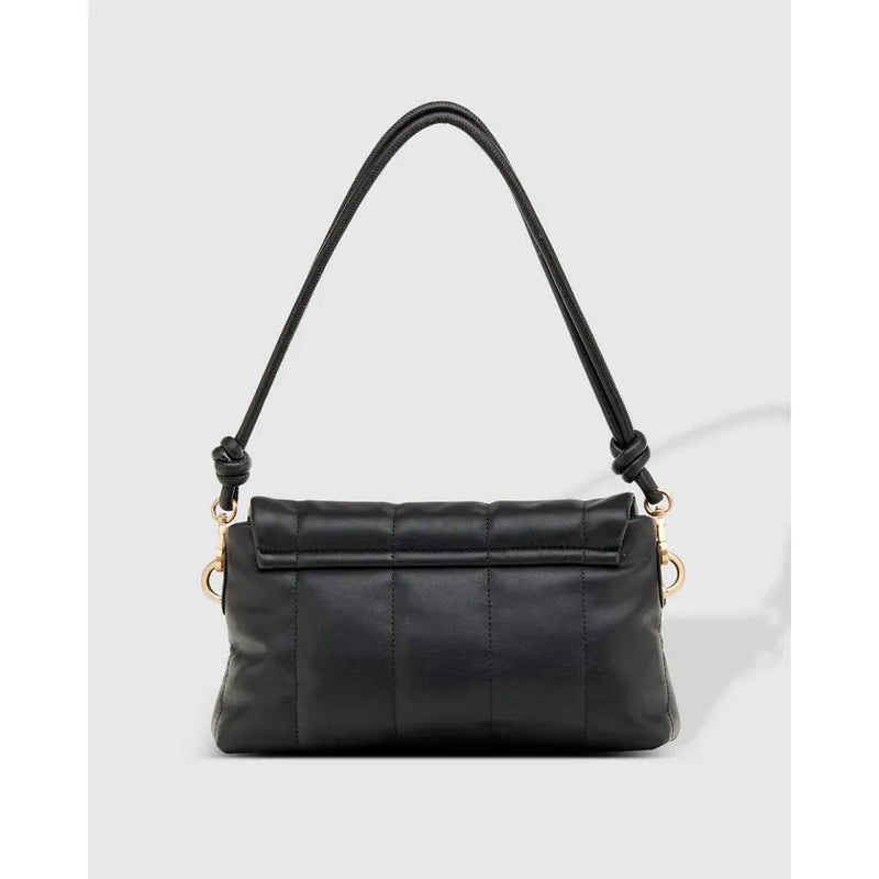 Louenhide Utah Puffer Shoulder Bag - Black