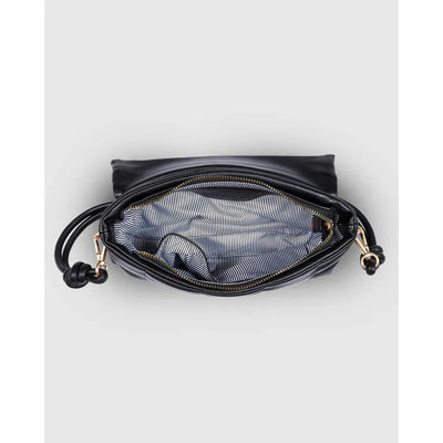 Louenhide Utah Puffer Shoulder Bag - Black