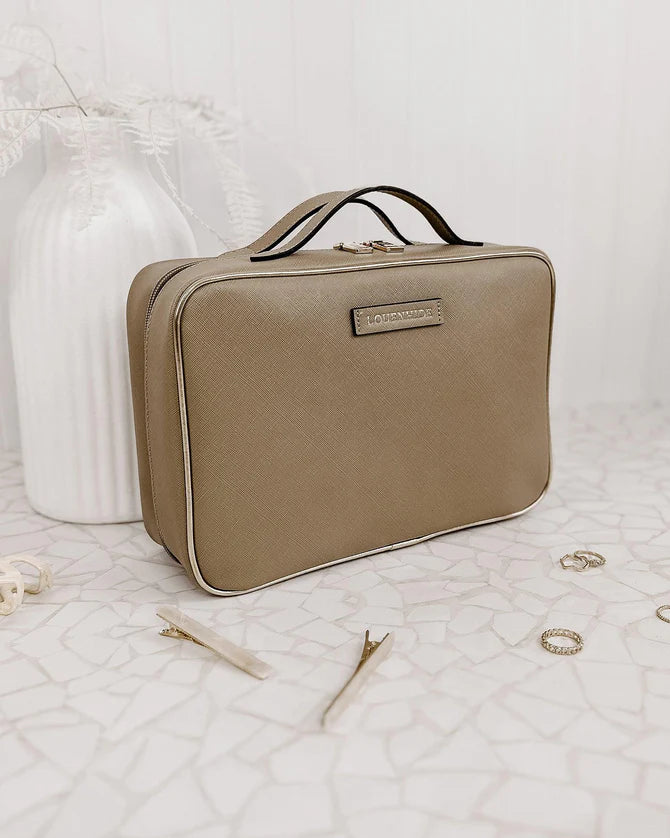 Louenhide Georgie Cosmetic Case - Coffee