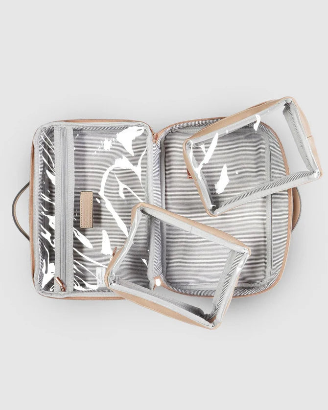 Louenhide Georgie Cosmetic Case - Coffee