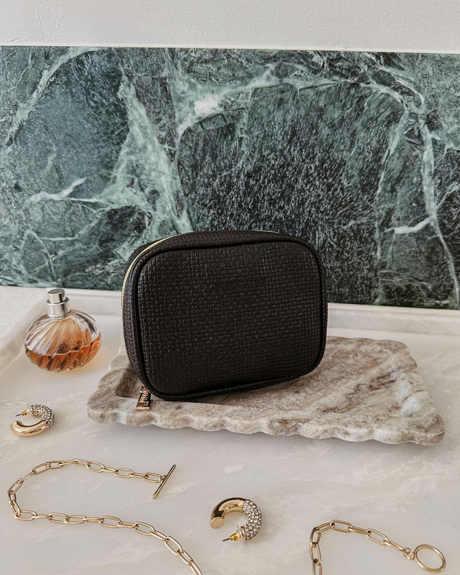 Louenhide Rita Jewellery Case - Black
