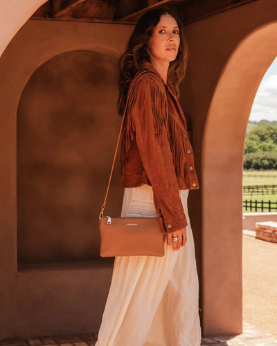 Louenhide Millie Crossbody Bag - Caramel