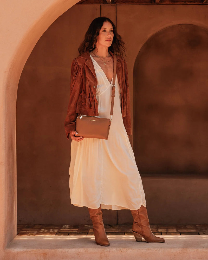 Louenhide Millie Crossbody Bag - Caramel