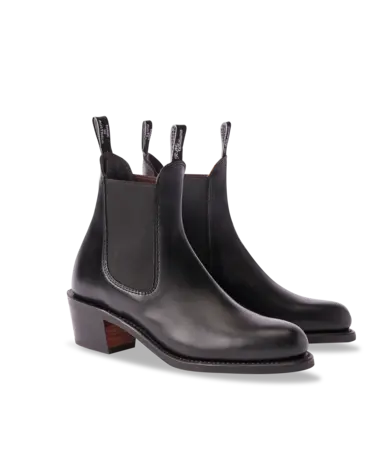 RMW Womens Rosebery Boot D Fit - Black