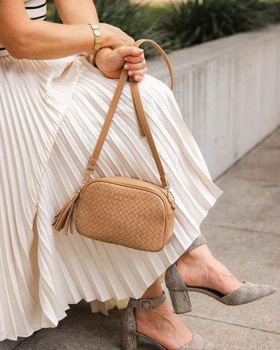 Louenhide Jacinta Woven Cossbody Bag