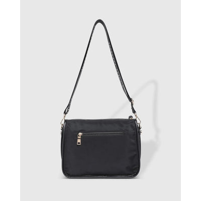 Louenhide Milan Nylon Crossbody Bag - Black