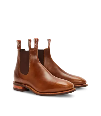 RMW Comfort Craftsman Pull Up Leather Regular G Fit