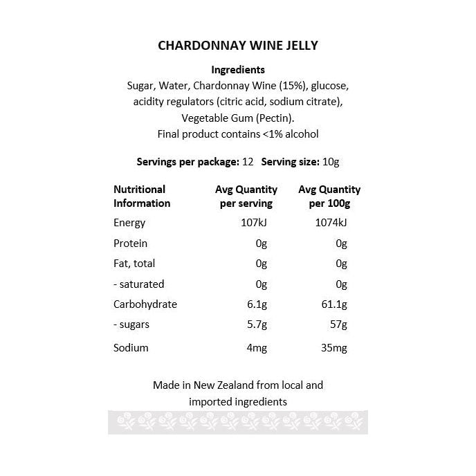 Chardonnay Wine Jelly